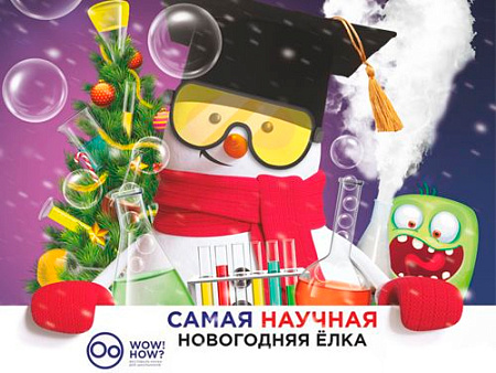 Новогодняя научная ёлка Wow! How? - Новогодние елки Новогодняя научная ёлка Wow! How? - Новогодние елки