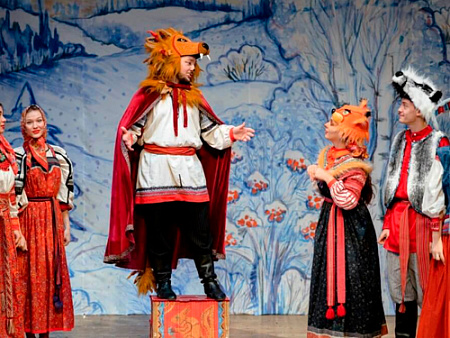 Спектакль "Про хвосты. Заюшкина избушка" - Новогодние елки Спектакль "Про хвосты. Заюшкина избушка" - Новогодние елки