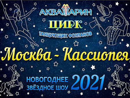 Новогоднее шоу в цирке Аквамарин "Москва - Кассиопея" - Архив елок 2020-2021 Новогоднее шоу в цирке Аквамарин "Москва - Кассиопея" - Архив елок 2020-2021