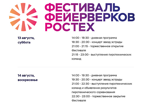 Международный фестиваль фейерверков Ростех 2022 - Архив Международный фестиваль фейерверков Ростех 2022 - Архив