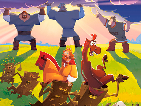 Мультфильм "Три богатыря и свет клином" - Новинки кино Мультфильм "Три богатыря и свет клином" - Новинки кино