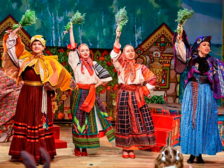 Спектакль "Воробей-воробушек. Репка" - Новогодние елки Спектакль "Воробей-воробушек. Репка" - Новогодние елки